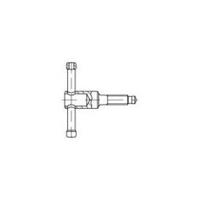 toolcraft Knebelschraube M20 90mm DIN 6306 Stahl brüniert 1St.