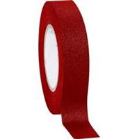 Coroplast Textieltape Rood (l x b) 10 m x 19 mm Rubber Inhoud: 1 rollen