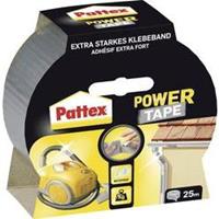 Pattex Pattex Power Tape Textieltape Zilver (l x b) 25 m x 50 mm Rubber Inhoud: 1 rollen