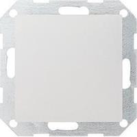 GIRA 026803 - Blank cover pure white glossy with support ring, 026803