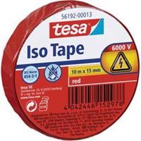 TESA Isolatietape Rood (l x b) 10 m x 15 mm Inhoud: 1 rollen