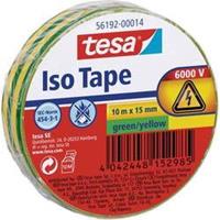 TESA Isolatietape Groen-geel (l x b) 10 m x 15 mm Inhoud: 1 rollen
