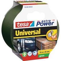 TESA Tesa Extra Power Textieltape Groen (l x b) 10 m x 50 mm Rubber Inhoud: 1 rollen