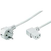 Wentronic Power cable 3m R/A CEE 7/7 plug > R/A IEC 320-C13 - 