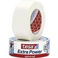 TESA Tesa Extra Power Textieltape Wit (l x b) 50 m x 50 mm Rubber Inhoud: 1 rollen