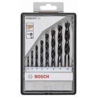 Bosch Holzspiralbohrer-Set Robust Line, 8-Teilig, 3 - 10 Mm