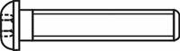 toolcraft 839796 Lenskopschroeven M3 20 mm Binnenzeskant (inbus) ISO 7380 RVS A2 100 stuk(s)