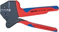 knipex Crimpzange Unisolierte offene Steckverbinder 0.5 bis 6mm²