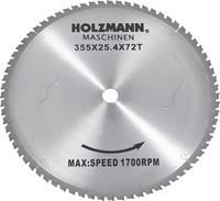 holzmannmaschinen Holzmann Maschinen MKS355SB MKS355SB Hardmetaal-cirkelzaagblad 355 x 25.4 mm Aantal tanden: 72 1 stuk(s)