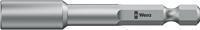 wera 869/4 Steckschlüssel-Maschinenaufnahme Antrieb 1/4  (6.3 mm) 50mm 1St.