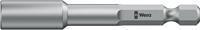 Dopsleutel-machinebit Aandrijving (schroevendraaier) 1/4" (6.3 mm) 65 mm Wera 869/4 05060286001