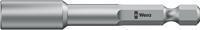 Dopsleutel-machinebit Aandrijving (schroevendraaier) 1/4" (6.3 mm) 65 mm Wera 869/4 05060288001
