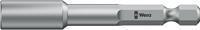 Dopsleutel-machinebit Aandrijving (schroevendraaier) 1/4" (6.3 mm) 65 mm Wera 869/4 M 05060260001