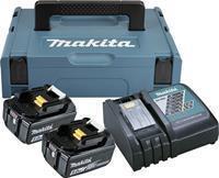 197624-2 Power Source Kit im makpac Gr. 1 2x Akkus und 1x Ladegerät 5Ah - Makita