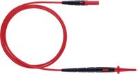 Testo Sicherheits-Messleitungs-Set [Stecker 4mm - Stecker 4 mm] 1.00m Schwarz, Rot