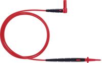 Testo Sicherheits-Messleitungs-Set [Stecker 4mm - Stecker 4 mm] 1.00m Schwarz, Rot