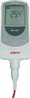 ebro TFX 410 Insteekthermometer (HACCP) Meetbereik temperatuur -50 tot +300 °C Sensortype Pt1000 Conform HACCP