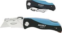 Hazet Klappmesser 2157-1, Messer, schwarz/blau, Komfortgriff aus schlagfestem ABS