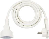 Brennenstuhl Verl Kabel 1168980230 Indoor Schuko Extension Cable, 3m (White)