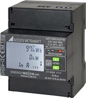 Gossenmetrawatt Gossen Metrawatt U2387-V022 kWh-meter 3-fasen met S0-interface Digitaal Conform MID: Ja