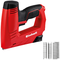 EINHELL Elektro-Tacker TC-EN 20 E Inkl 1000 Klammern und 500 Nägeln