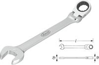 VIGOR Gelenk-Ratschen-Ring-Maulschlüssel V2806 10 Gesamtlänge: 158 mm