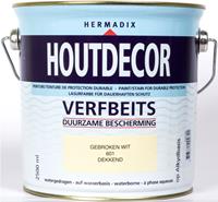 Hermadix Houtdecor 601 gebroken wit 2500 ml