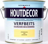 Hermadix Houtdecor 608 zonnegeel 2500 ml