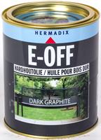 Hermadix E-OFF Hardhoutolie Graphite 750 ml