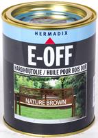 E-OFF Hardhoutolie Nature Brown 750 ml