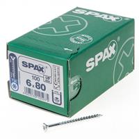Spax Senkkopf, T-Star Plus, Vollgewinde 6,0 x 80 mm, 100 Stück