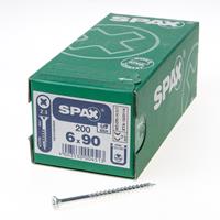 SPAX Senkkopf 6.0x 90 Teilgewinde Pozidriv 3 Wirox-Silber mit Bewertung