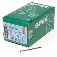 SPAX - SPAX Universalschraube Senkkopf Edelstahl Z 2 4,5x70 mm