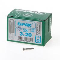 Spax - Schraube r 88092 Linsenkopf/T-STAR 3 x 20/16-T10 a 2