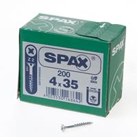 SPAX Schrauben SeKo Kreuzschlitz Z 4,0x 35/23 Wirox HP (Inh. 1000 Stück)