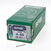 SPAX Schrauben SeKo T-STAR plus Senkkopfschrauben 4,0x 40 Wirox HP (Inh.1000 Stück)