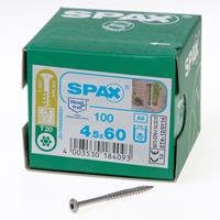 SPAX Holzfassadenschraube Linsensenkkopf 4.5x 60 TG TX20 A2 mit Bewertung