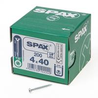 Spax Senkkopf, T-Star Plus, Vollgewinde 4,0 x 40 mm, 200 Stück