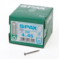 SPAX Linsensenkkopf 4.0x 45 Vollgewinde Torx 20 Edelstahl A2 mit Bewertung