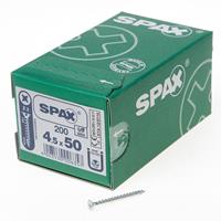 SPAX - Universalschraube SeKo St znblk Vollgewinde Kreuzschlitz Z 2, 4,5x50mm