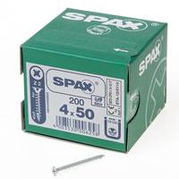 Spax Senkkopf, Kreuzschlitz Z, Vollgewinde 4,0 x 50 mm, 200 Stück