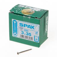 SPAX Senkkopf 3.0x 35 Vollgewinde Torx 10 Edelstahl A2 mit Bewertung