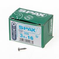SPAX - SPAX Universalschraube Senkkopf Edelstahl Z 2 3,5x16 mm