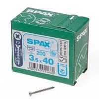 SPAX - SPAX Universalschraube Senkkopf Edelstahl Z 2 3,5x40 mm