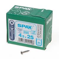 SPAX - Universalschraube Senkkopf Edelstahl Z 2 4,5x25 mm