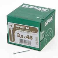 SPAX-M Senkkopf 3.5x 45 Teilgewinde Torx 15 Wirox-Silber