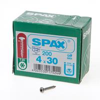 SPAX Halbrundkopf 4.0x 30 Vollgewinde Torx 20 Edelstahl A2 mit Bewertung