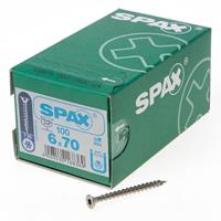 SPAX Senkkopf 6.0x 70 Vollgewinde Torx 30 Edelstahl A2 mit Bewertung
