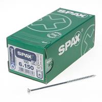 SPAX Senkkopf 6.0x150 Teilgewinde Torx 30 Wirox-Silber mit Bewertung