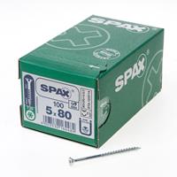 Spax Senkkopf, T-Star Plus, Teilgewinde 5,0 x 80 mm, 100 Stück